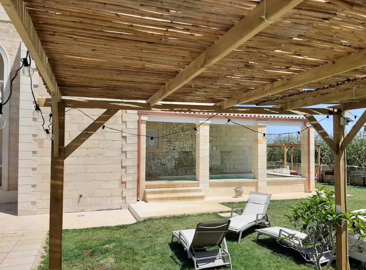 Villa Rosa Candida San Foca Bagian luar foto