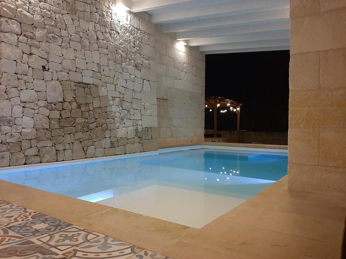 Villa Rosa Candida San Foca Bagian luar foto