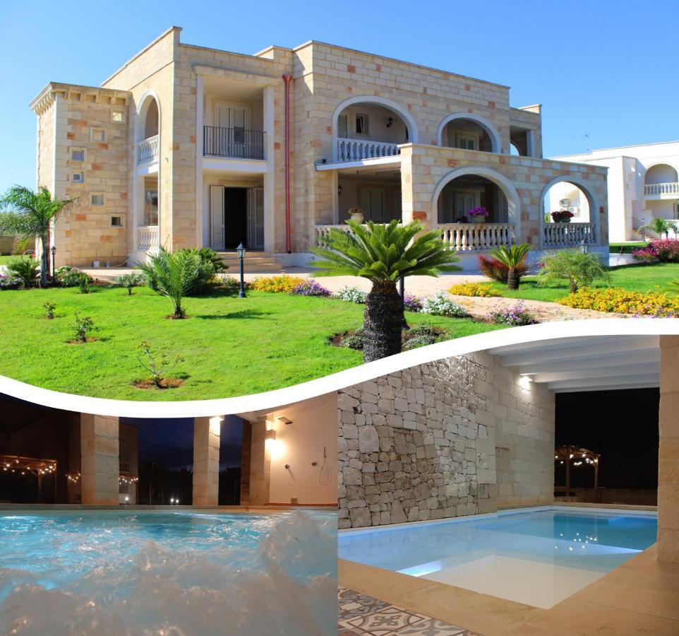 Villa Rosa Candida San Foca Bagian luar foto