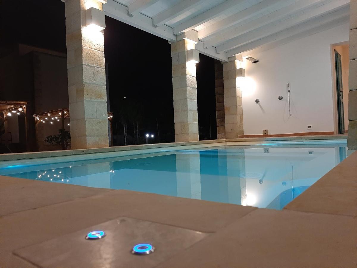 Villa Rosa Candida San Foca Bagian luar foto