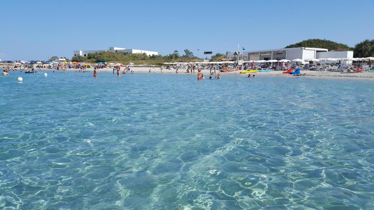 Villa Rosa Candida San Foca Bagian luar foto
