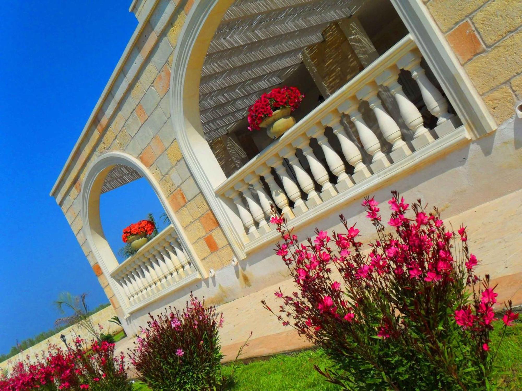 Villa Rosa Candida San Foca Bagian luar foto