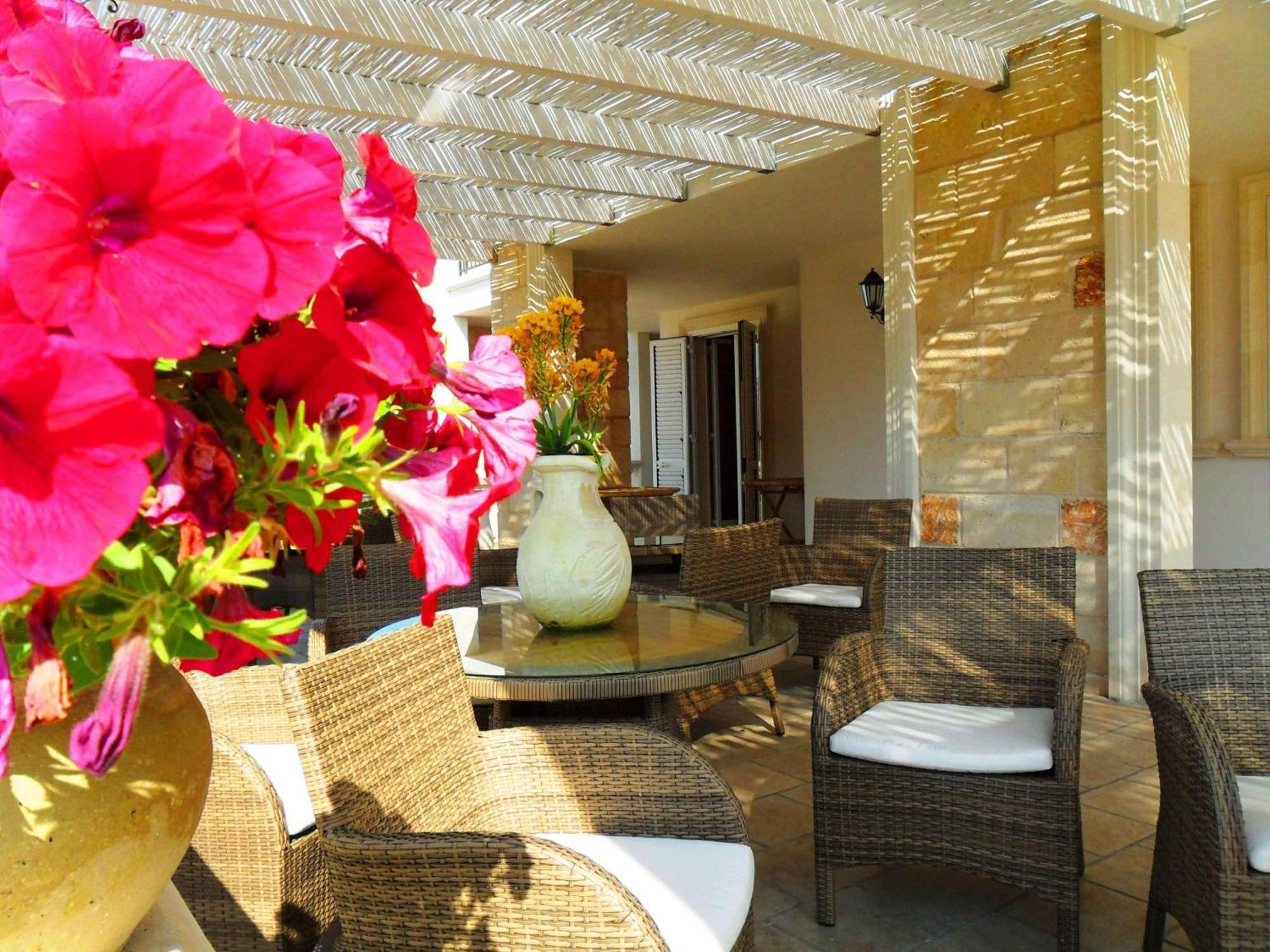 Villa Rosa Candida San Foca Bagian luar foto